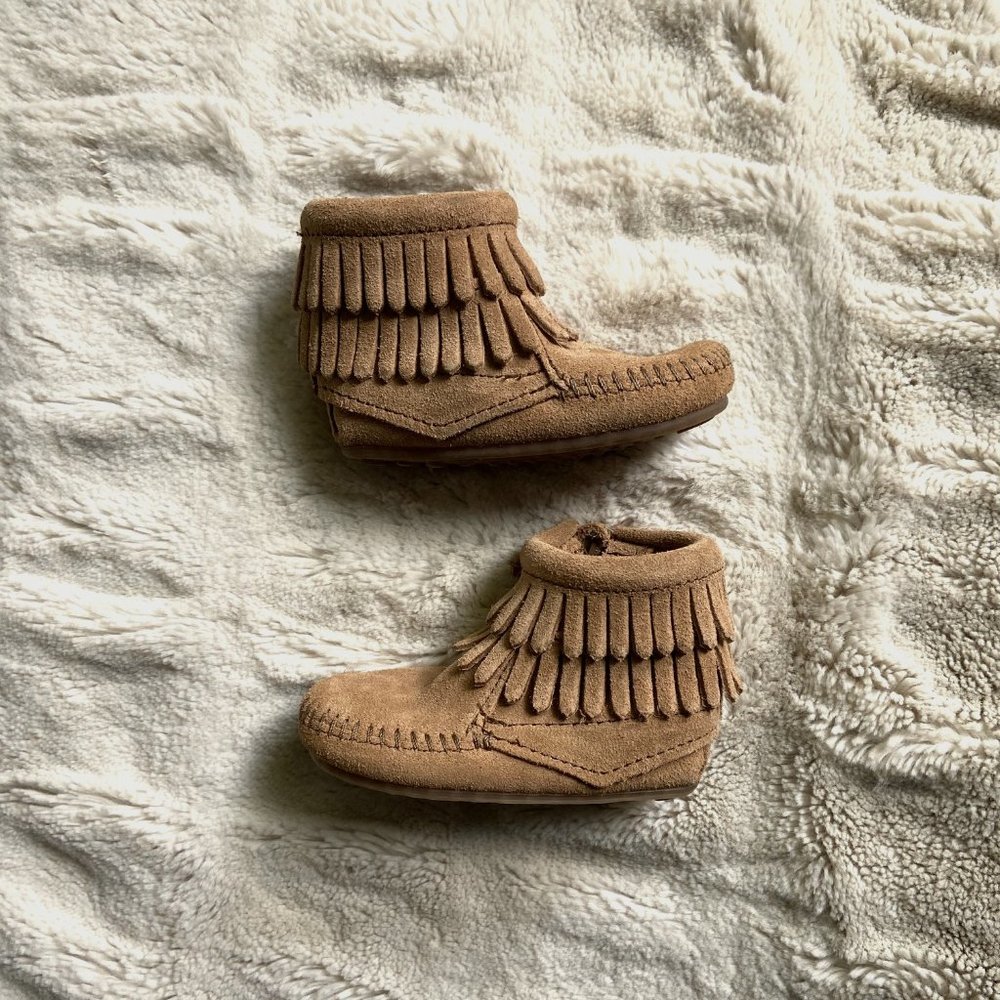 Minnetonka Toddler Girls Moccasins